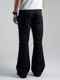 Base Flared Black Jeans