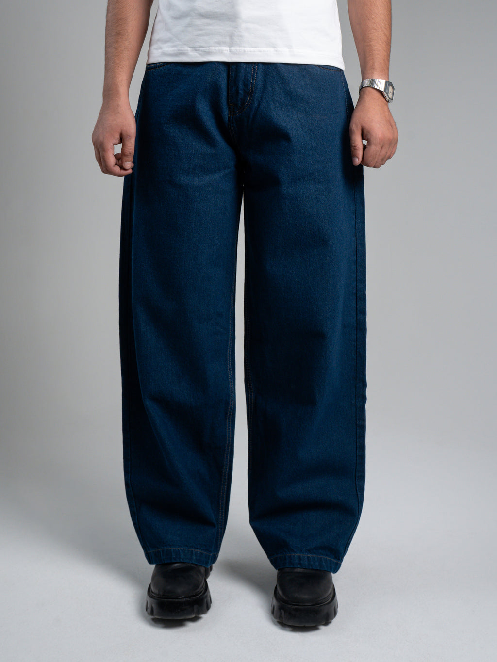 Base Wide Indigo Jeans